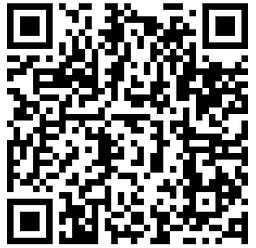 Aurora icy blue qr code